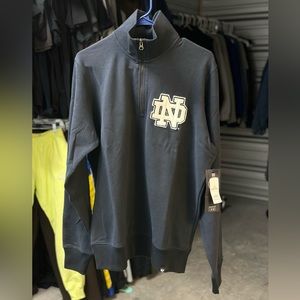 NOTHER DAME NAVY BLUE SWEATER